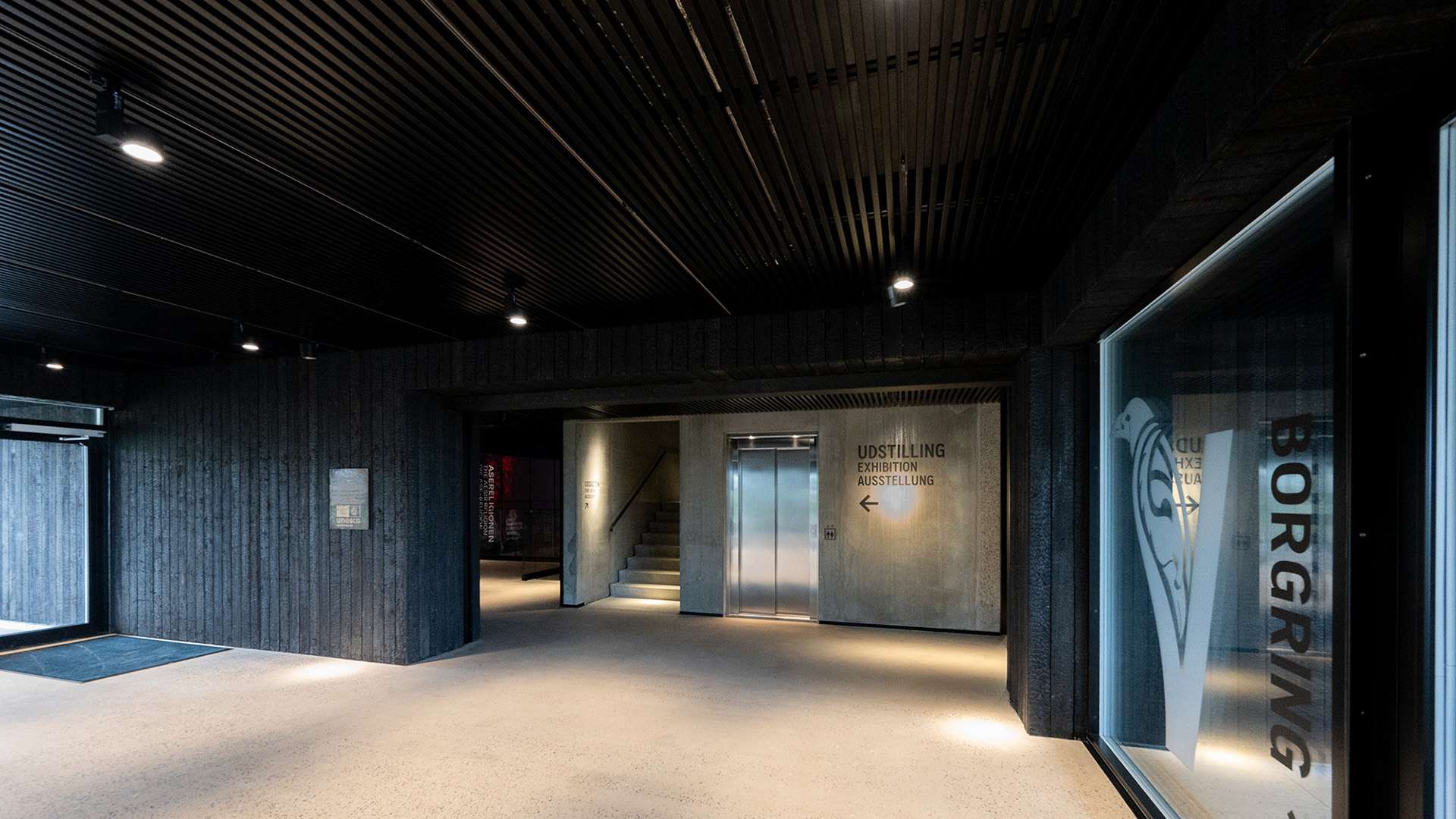 Vikingeborgen Borgringen med lameller fra DAMPA