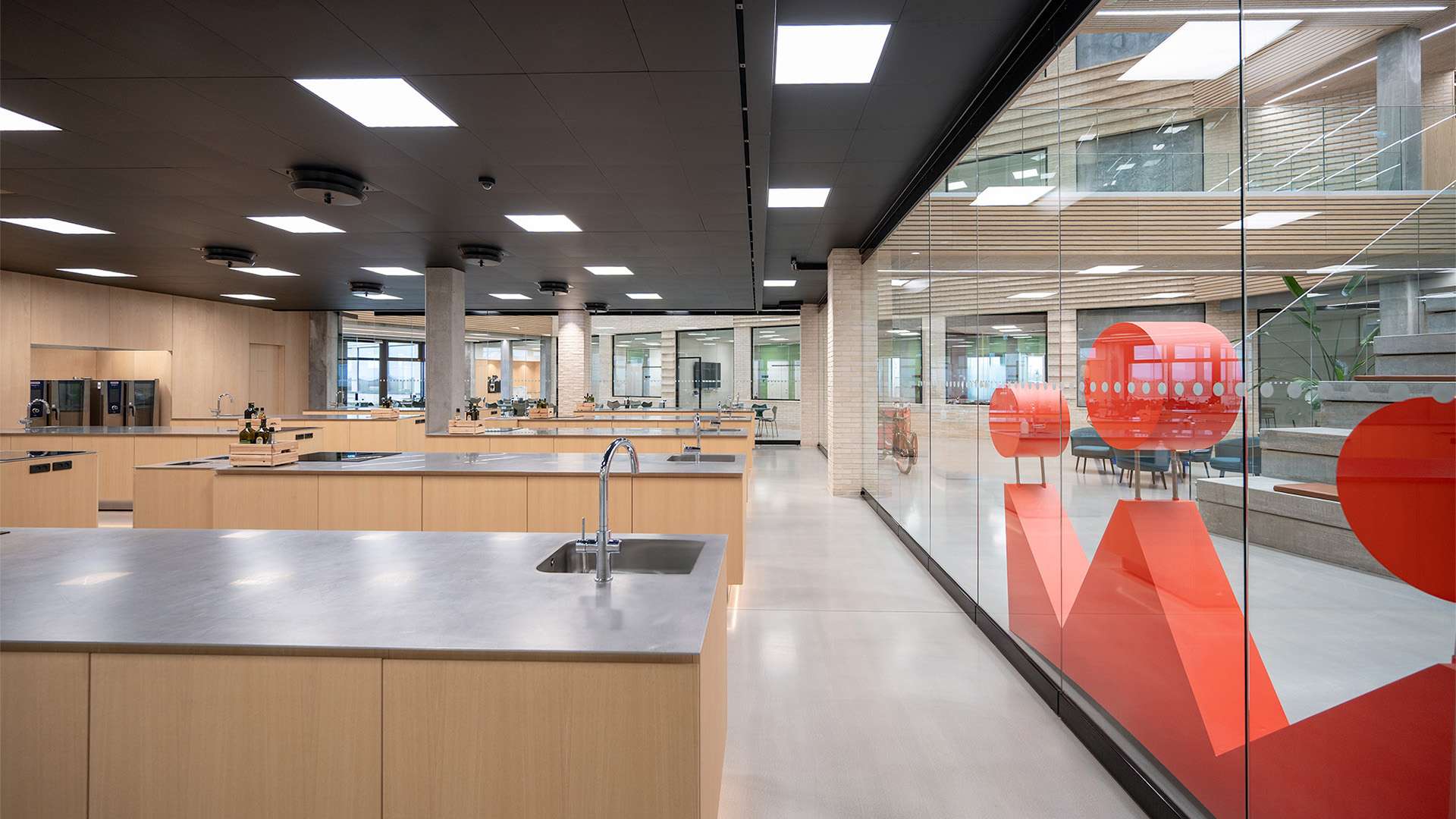 Danish Crown Kitchen Ceiling from DAMPA