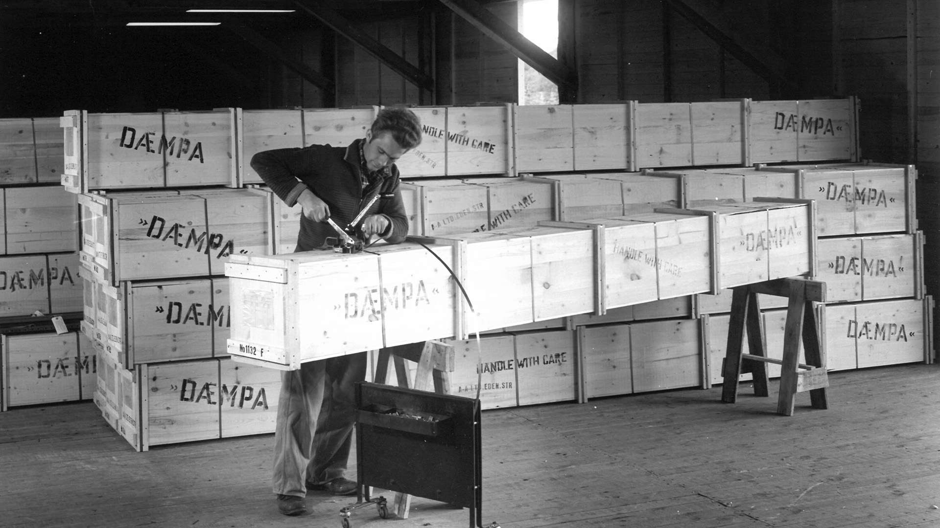 historisk dampa/dæmpa foto