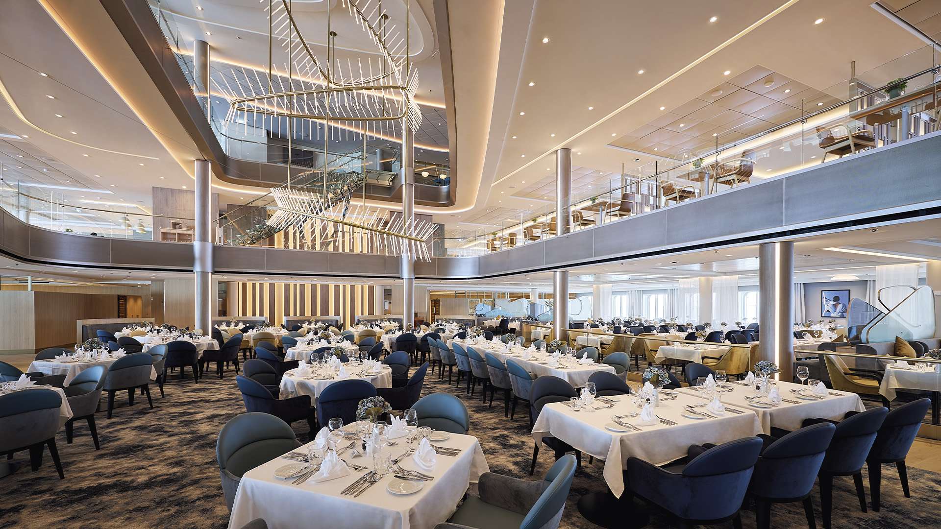DAMPA Clip-In on Mein Schiff 7 Atlantik Klassik Restaurant
