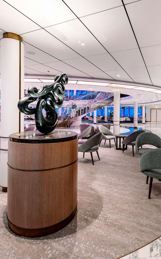 DAMPA Ceiling aboard MS Iona